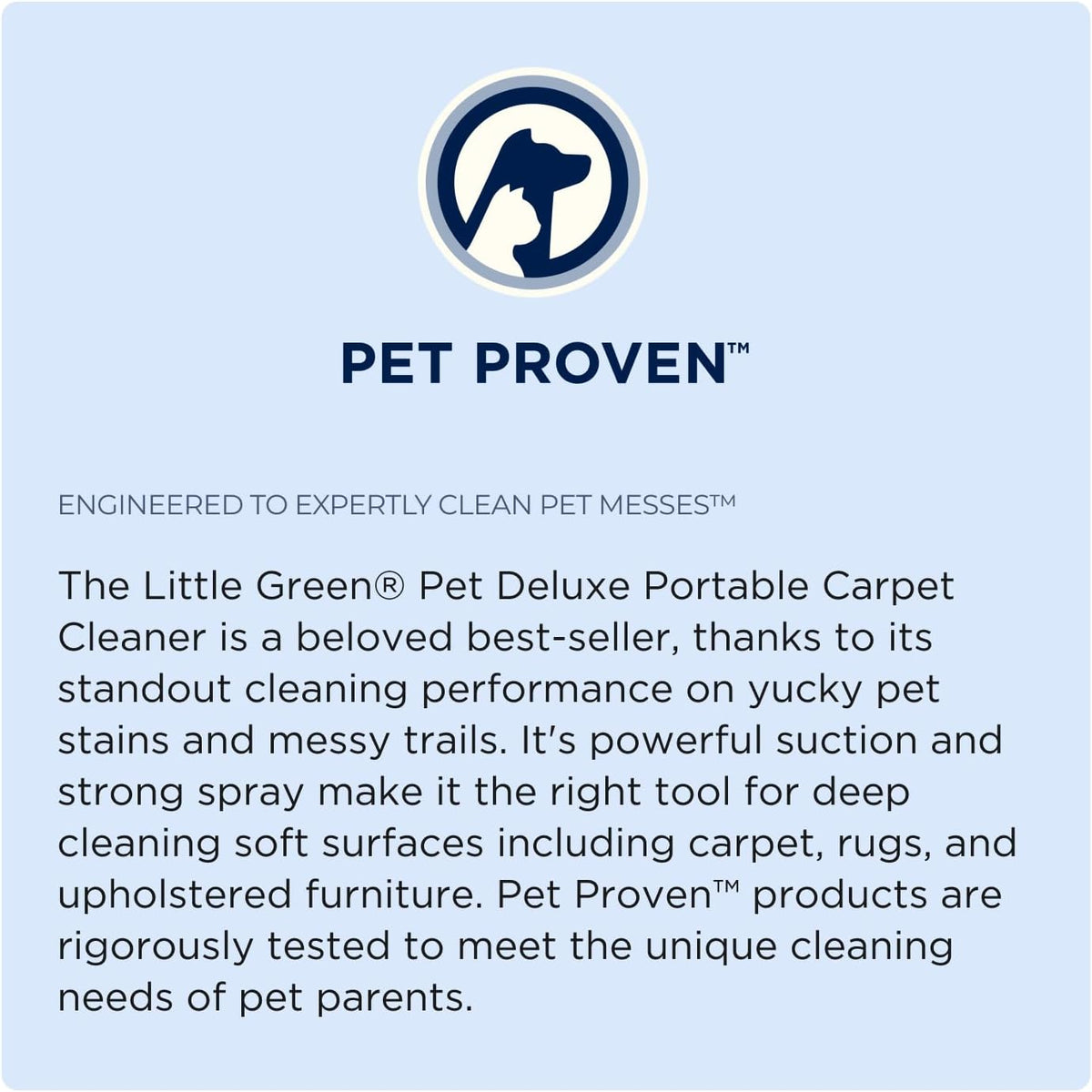 Little Green Pet Deluxe Portable Carpet Cleaner, 3353