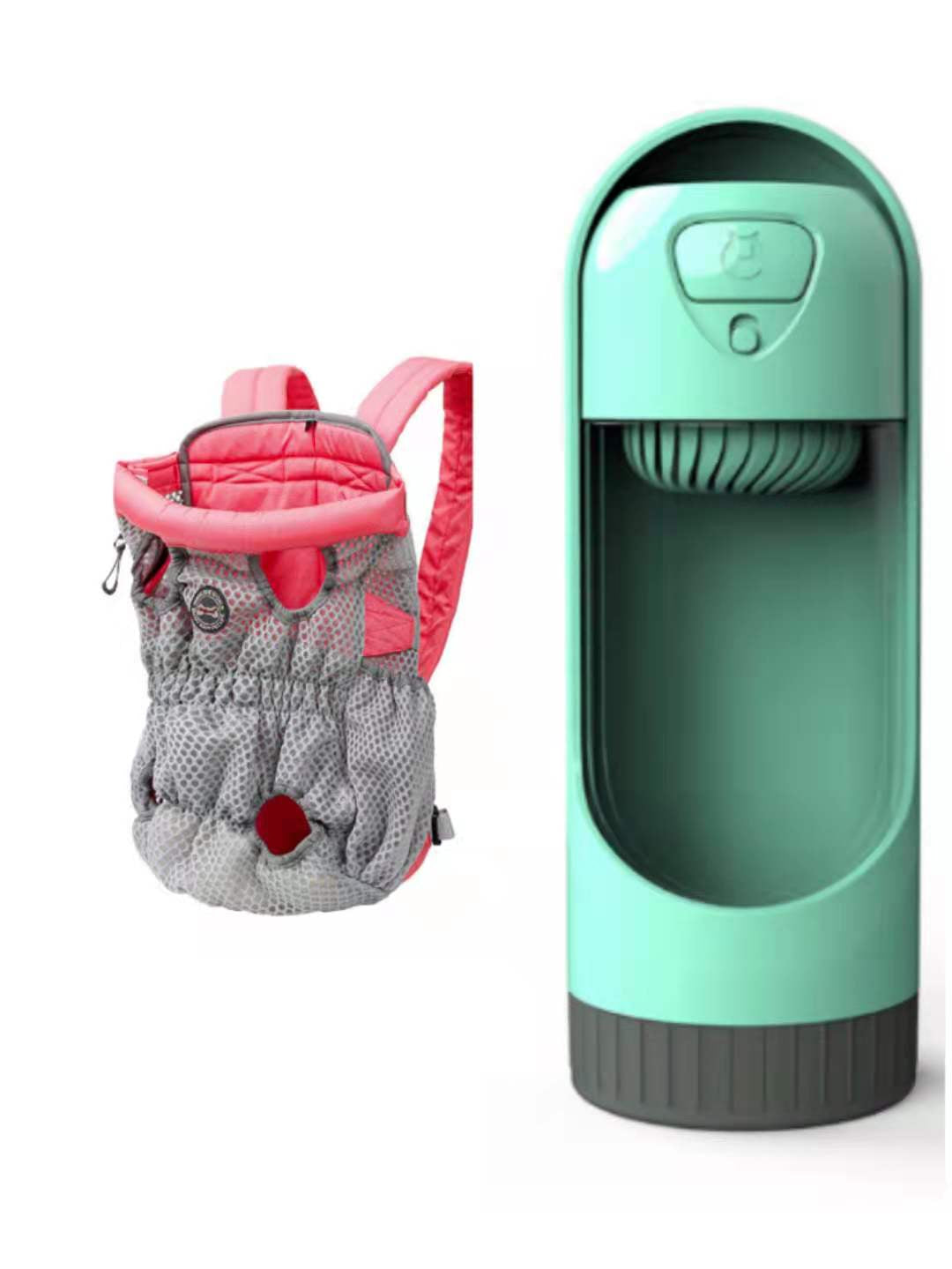 Pet Carrier Backpack Outdoor Travel Mesh Breathable Shoulder Bags