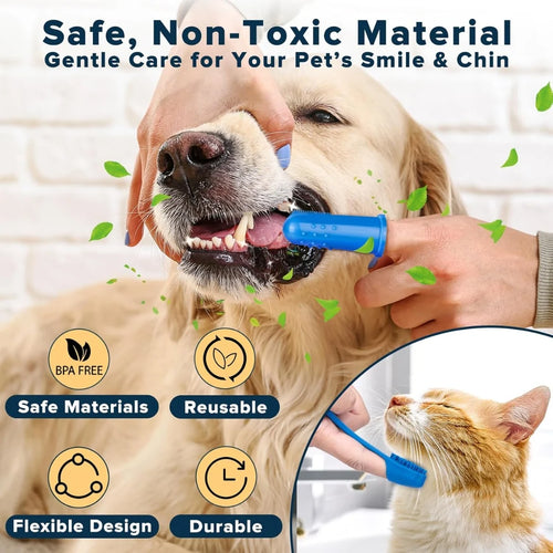 6PCS Grooming Bath Supplies for Dogs, Cats Dog Washing Gloves Dog Bath Brush Dog Shower Brush Pet Grooming Gloves Dog Grooming Kit Pet