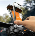 Bike Phone Holder for Bike Scooter Ebike Bicycle Motorcycle, Orange