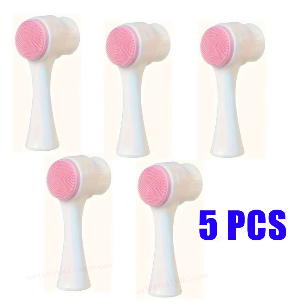 1Pc- Silicone Pet Paw Cleaner & Massage Brush - Dual-Sided Dog Grooming Tool for Healthy Coats and Claws