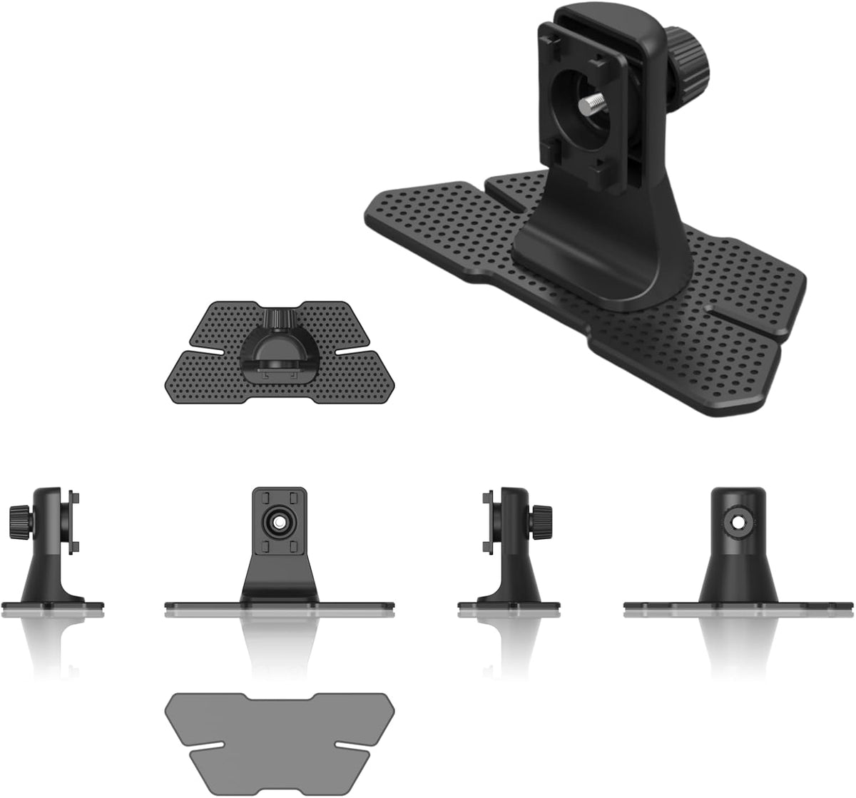 Replacement Stand Carplay Mount for Portable Car Play Screen Mount Holder Easy to Install Compatible 7"/9"/10.26 Carplay Screen Dashboard Adhensive Stand