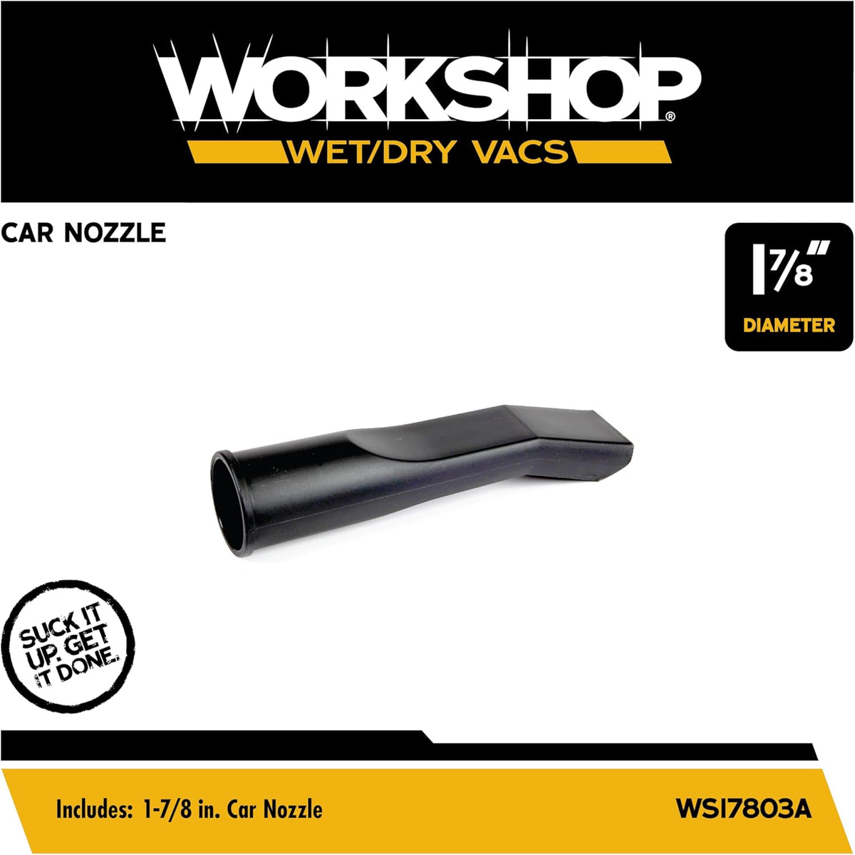 WS17803A 1-7/8-In. Car Nozzle Vacuum Attachment
