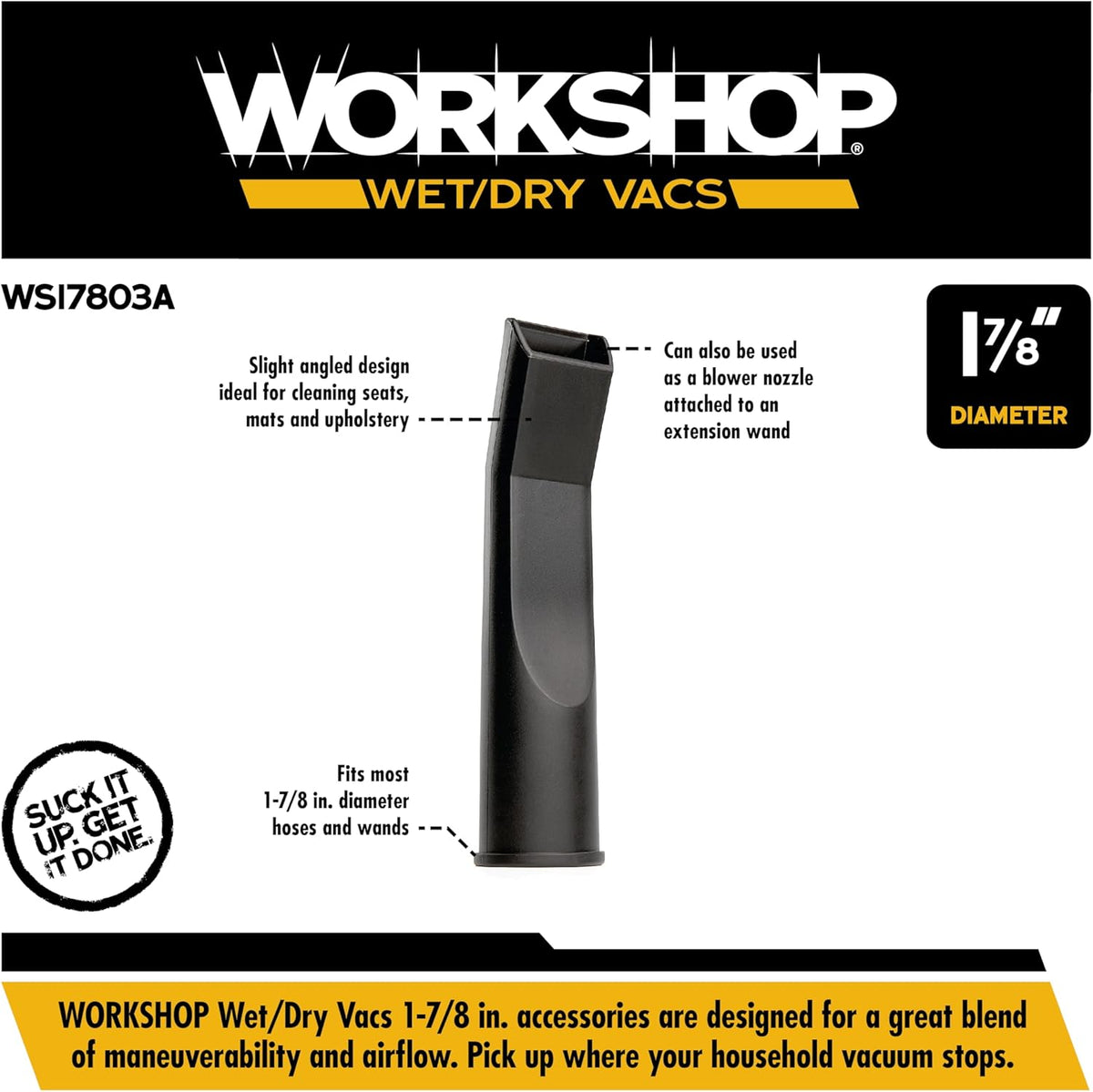 WS17803A 1-7/8-In. Car Nozzle Vacuum Attachment