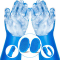 6PCS Grooming Bath Supplies for Dogs, Cats Dog Washing Gloves Dog Bath Brush Dog Shower Brush Pet Grooming Gloves Dog Grooming Kit Pet