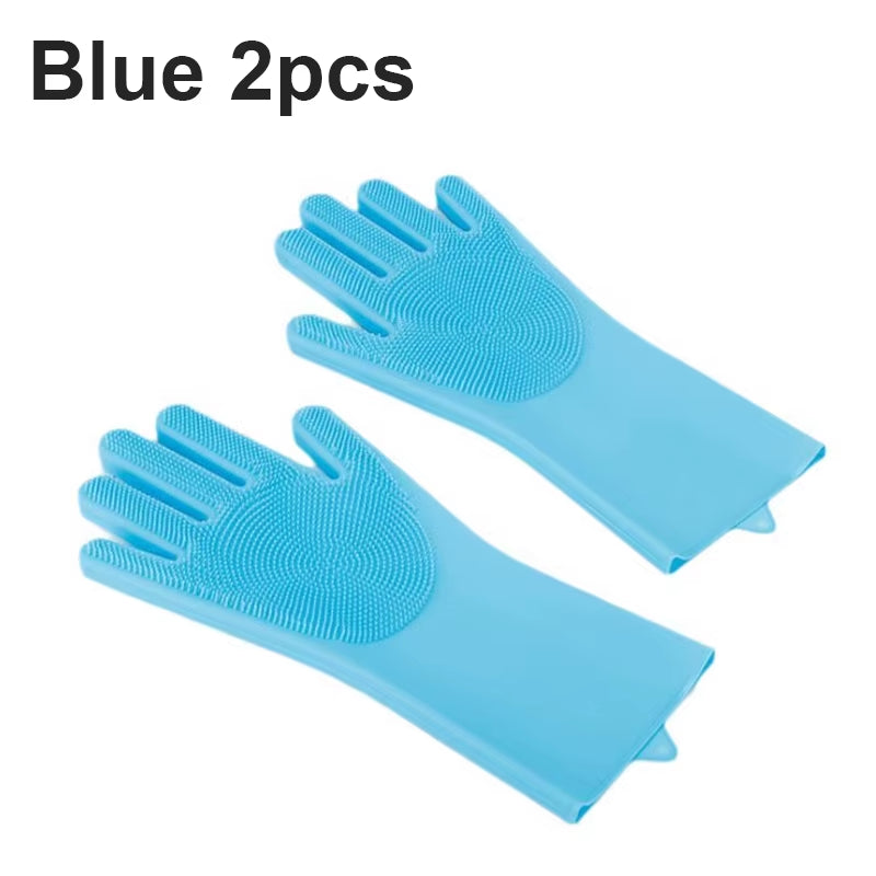 Pet Grooming Cleaning Gloves Dog Cat Bathing Shampoo Glove Pet Accessories for Cats Shower Cleaning Tools