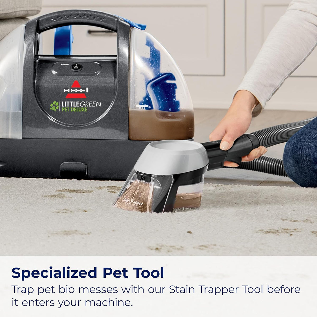 Little Green Pet Deluxe Portable Carpet Cleaner, 3353